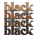 Black Love DTF Print