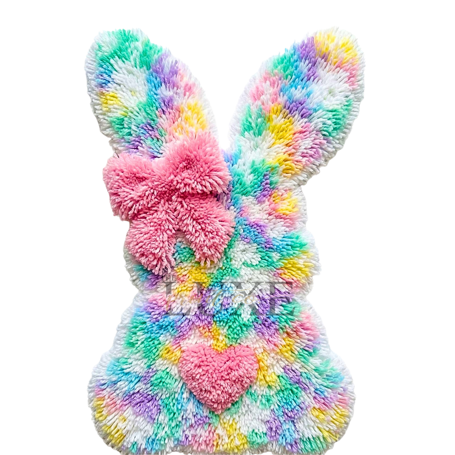 Latch Hook Easter Bunny DTF Print
